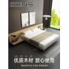 奔斯日式榻榻米板式床现代简约北欧风格床双人床1.8米主卧矮床501
