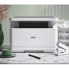 得力（deli）M2020DW黑白三合一多功能打印机复印机扫描机一体机 
